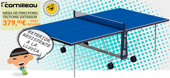 Mesa de ping pong exterior